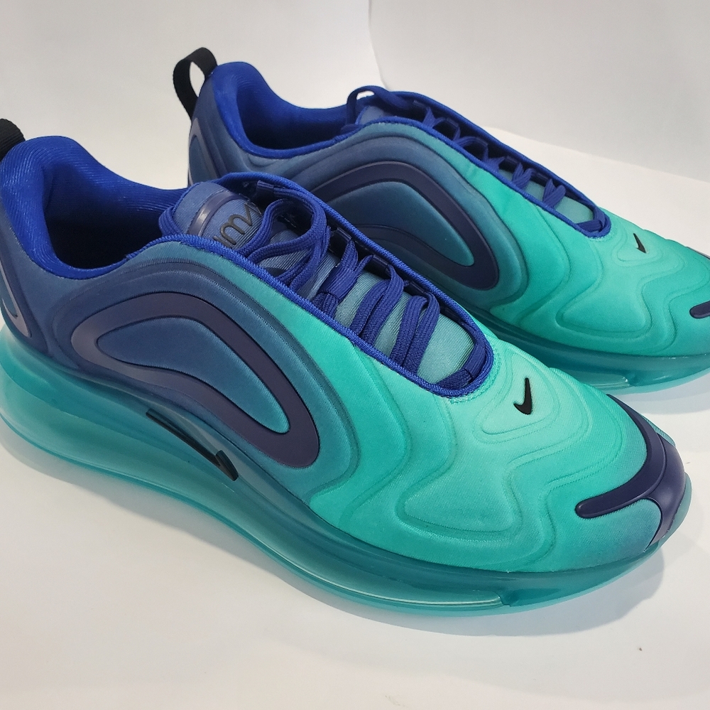 Nike Air Max 720 Sea Forest Blue - Picture 8 of 9